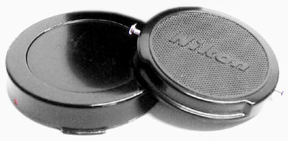 Standard lens caps for rangefinder Nikkor lenses