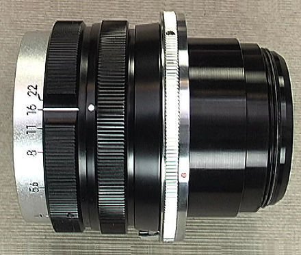 Old lens hood for Nikon reflex F 135mm f/4
