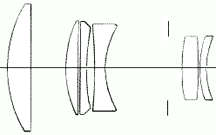 Optical Design for Carl Zeiss  (1978 version) of the 180mm f/2.8 Olympia Sonnar telephoto lens