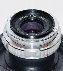 Carl Zeiss old 21mm f/4.5 Biogon ultra-wideangle lens