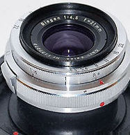German Biogon 21mm f/4.5 lens