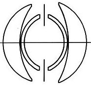 Nikon's optical design / construction used in the 2.5cm f/4.0 Nikkor-w ultra-wideangle lens for older series of Nikon Rangefinder cameras