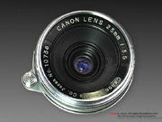 Canon RF lens 25mm f/3.5