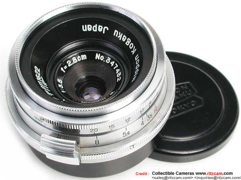 Nikon rangefinder 28mm wideangle  by Ritz camera