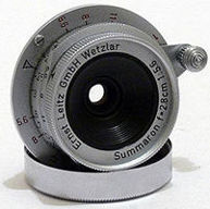 Leica Leitz Summaron f=2.8cm 1:5.6 (28mm f/5.6) wideangle lens for rangefinder cameras