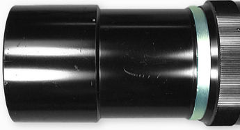 Front lens tube section of Rear view of Nikon (Nippon Kogaku K.K.) RF Nikkor-T 1:4.5 f=35cm (350mm f/4.5) early version telephoto lens