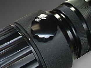 Clamping knob on the old Nikkor 500mm lens