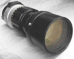 Nikon manual focus early version of the 400mm f/4.5 telephoto lens -LINK