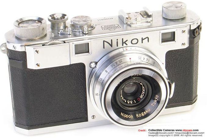 Nikon S2 w/W-Nikkor.C 1:3.5 f=3.5cm (35mm f/3.5) MIOJ Tokyo wideangle lens