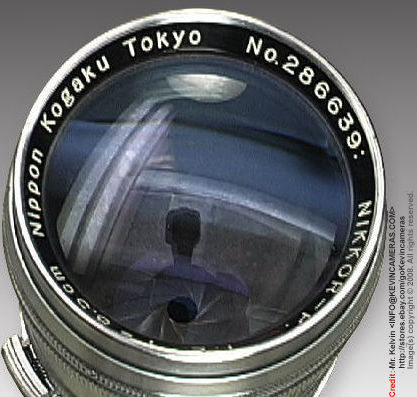 An odd and rare serial numbering system used on the old,  all chrome version  of Nikkor-P 1:2 f=8.5cm telephoto lens for Nikon rangefinder cameras