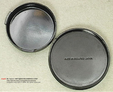 Rear section of the old style Nippon Kogaku rear cap during MIOJ time for Nikkor-P 1:2 f=8.5cm