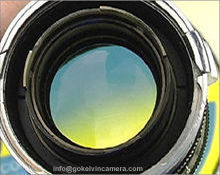 Rear Nikon S-mount Bayonet Nikkor-S 1:1.5 f=8.5cm 