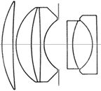 Optical diaphragm / design / construction for Nikon Nikkor 1:1.4 f=5cm 