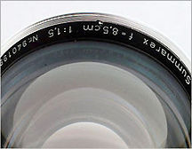 Leica 85mm f/1.5 Summarex LINK to page