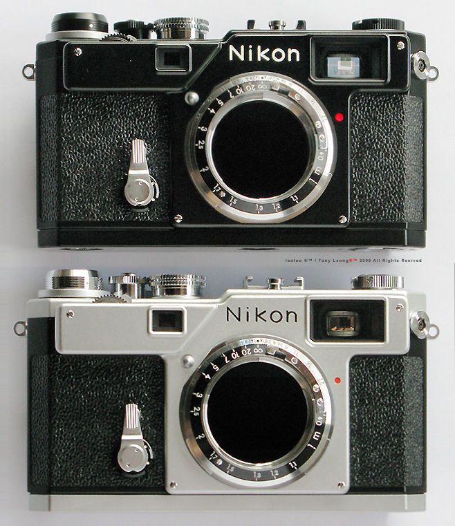Nikon S3 2000 & Nikon S3 Black Limited Edition 2005 comparison photo 