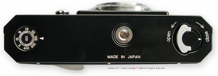 Base plate, Nikon S3 Millennium 2000 Limited Edition Black rangefinder camera