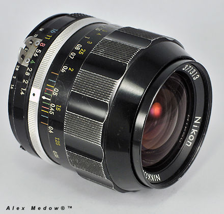 Nikkor-N.C Auto 1:1.4 f=35mm Nikkor by A.Medow