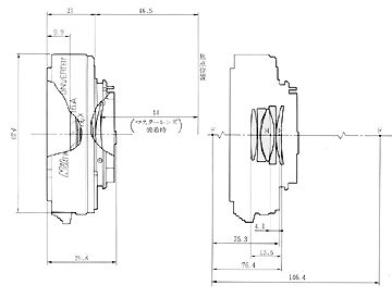 Optical construction for Nikon TC 16AS Teleconverter