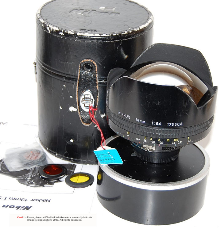 Nikon 13mm f/5.6 Ultrawideangle lens by Photo Arsenal Woldwide