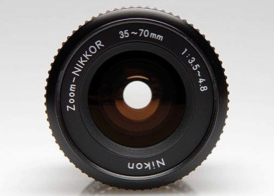 Front section of Nikon zoom lens 35-70mm