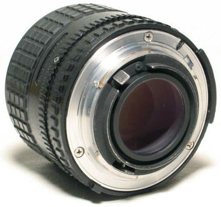 Nikon Series E 100mm f/2.8 Ai-S lens type Rear mount  view