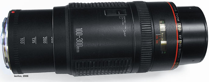 Canon EF 100-300mm f/5.6L tele-zoom lens