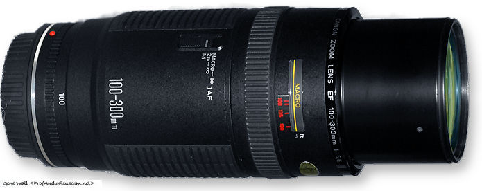 Canon EF 100-300mm f/5.6 AFD zoom lens 