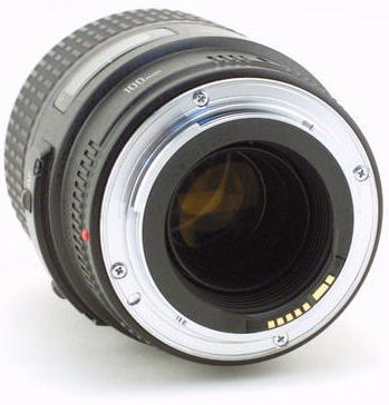 Sear section of EF100mm f/2.8 MACRO USM lense.