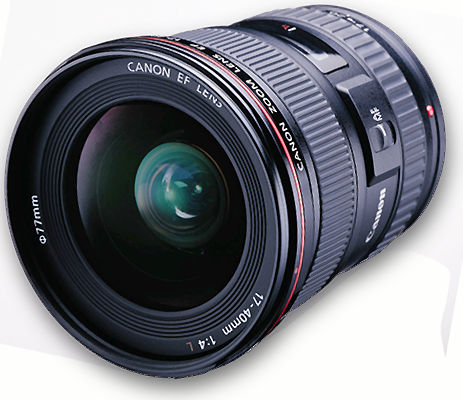 Canon EF 17-40mm f/4.0L Ultrawideangle zoom lens