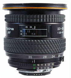Tokina 20-35mm ATX Pro body view