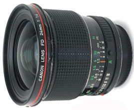 Canon FDn 24mm f/1.4L ultrawide