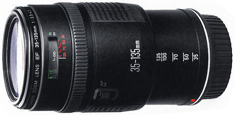 Canon EF 35-135mm f/3.5~4.5 AFD wide-tele zoom lense
