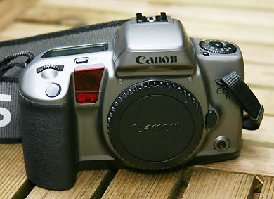 Canon EOS 10S QD with matching Titanium finished EF 35-135mm f/4.0-5.6 USM zoom