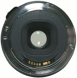 Rear section of Canon EF 35-135mm f/4.5~5.6 USM zoom