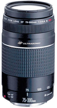Canon EF 75-300mm f/4~5.6 III  USM Telephoto zoom lens, 1999