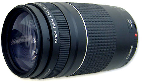 Canon EF 75-300mm f/4~5.6 III  Telephoto zoom lens, 1999