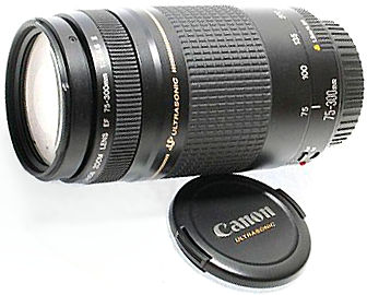 Canon  EF 75-300mm f4-5.6 II USM Version 60K loading ...