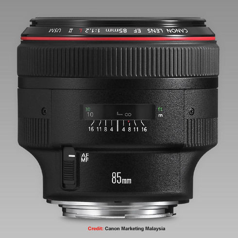 Canon EF 85mm f/1.2L MK II