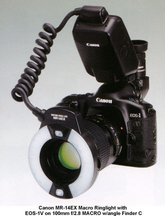 Canon MR-14EX Macro Ring Lite flash unit Setup