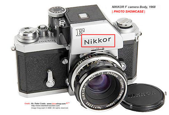 NIKKOR-F camera body for German Market
