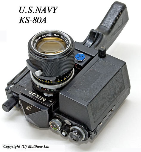 Nikon F US Navy KS-80A special edition model, image provided by Matthew Lin  matthewcclin(AT)gmail.com