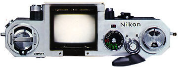 Nikon F TopView No finder.jpg (21k)