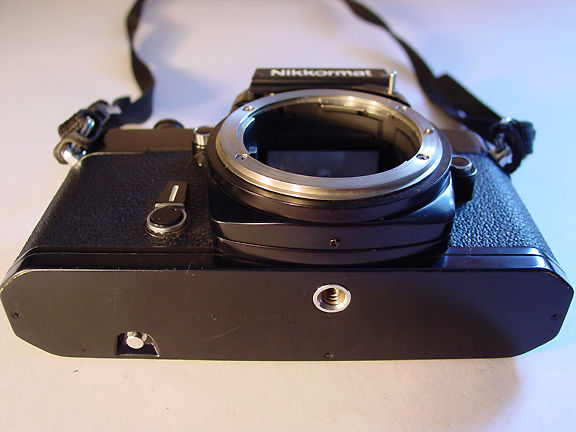 Base view of Nikkormat EL