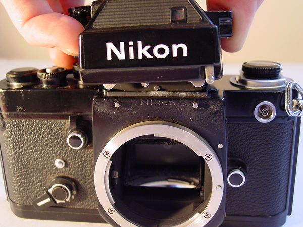 Nikon DP3 metered prism / finder as Nikon F2SB