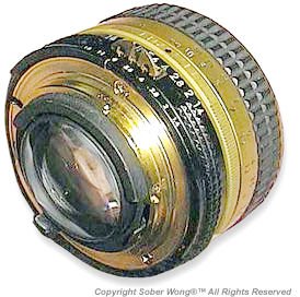 NIkon Nikkor 50mm gold for Nikon F2 Gold Finish Body