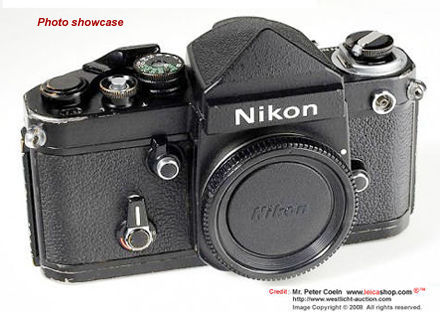 LINK to showcase of Nikon F2T  Titanium Body SLR camera model without the 