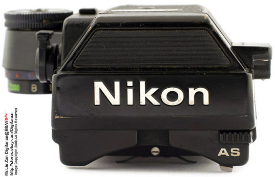 Nikon DP12 metered finder prism for Nikon F2AS SLR camera