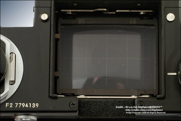 Nikon DP12 metered finder prism for Nikon F2AS SLR camera Focusing screen section