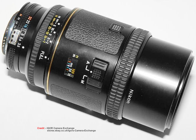 Nikon F3AF with AF Nikkor 200mm f/3.5S ED