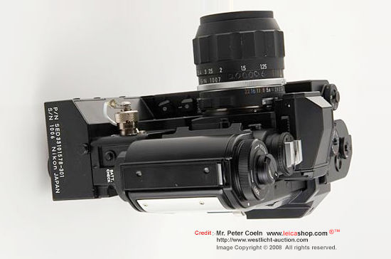 TOp section view of Nikon F3 NASA 250 